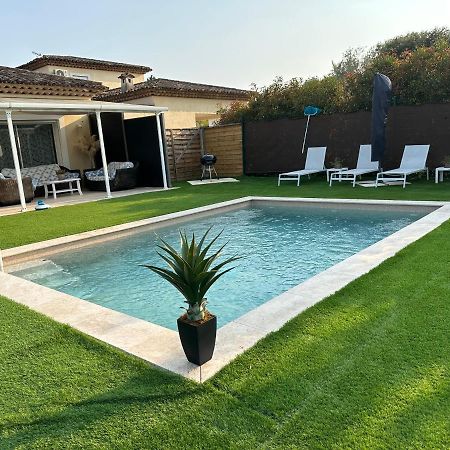 Petite maisonette adossee mais independante avec piscine Villa Peymeinade Buitenkant foto
